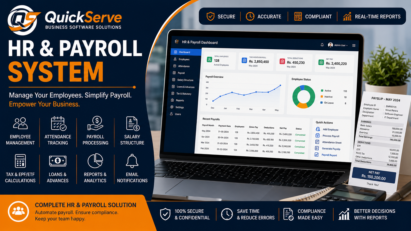 HR and Payroll System